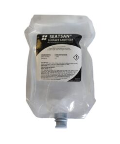 Sanitiser - Surface - Safeseat Refill - Alcohol Based - 350ml - Pack of 6 - WR_11