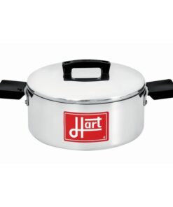 Pot with Lid - Hart - J7 BAK S.H - Aluminium - 1L - Pack of 10 - 700500