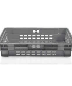 Stack-Nest Crate - Vented - SABS Approved - 20L - Grey - Pack of 200 - SN64120-grey