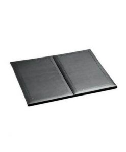 Executive Leather Desk Pad - Fold Over - 60 x 46 cm - Black - LEA654BL