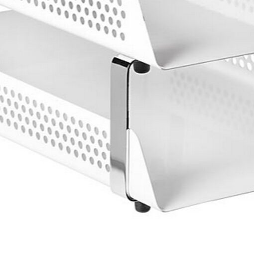 Letter Tray Riser – Life Steel Range – Set of 4 – Chrome – Pack of 4 ...
