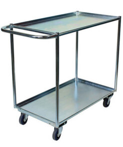 Stock Picking Trolley - 2 Shelf - Galvanised - 110 x 61 x 110 cm - Load Capacity 240kg - SP42-2