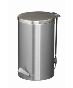 Steel Pedal Bin - 30L - Includes Inner - 305 Ø x 410 (H) mm - Brushed Stainless - PEDK003SS