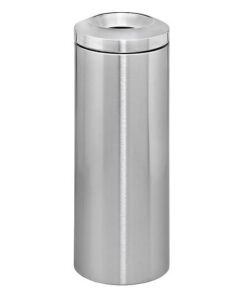 Stainless Steel Ashtray - Free Standing - With Ash Holder - 240 Ø x 680 (H) mm - 786