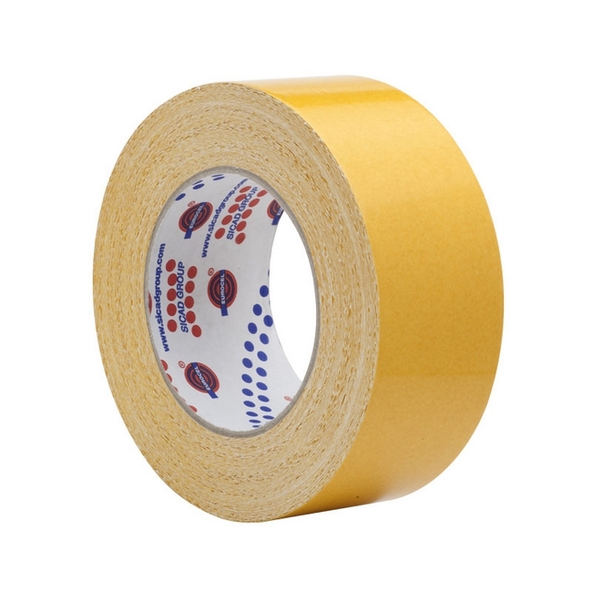 Double Sided Carpet Tape - 730 GDA - White - 72mm x 25m - Box of 24 - Pack of 24 - 1000005929