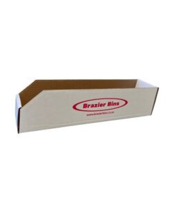 Brazier Bins - Cardboard Bin - Parts Storage Box - 45.7 x 10.2 x 11 cm - NO.2