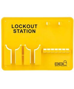 Lockout Station - Holds 7 Locks - 38.5 x 29 cm