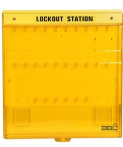 Lockout Station - Holds 60 Locks - 63 x 8.5 x 58 cm