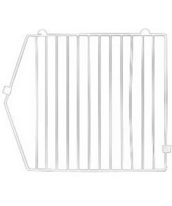 Steel Stacking Basket Divider - White - 47cm x 40cm
