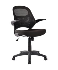 Ergonomics Office Chair - Sit Operator - Fabric - Swivel and Tilt - Gas Height - Black