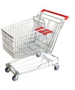 Steel Shopping Trolley - Standard - 100L
