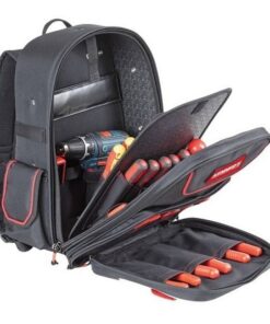 Kennedy Tool Backpack - Fabric - Black - 30 x 14 x 40 cm