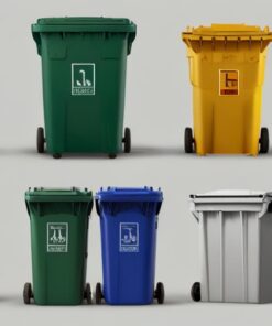 340l wheelie bin