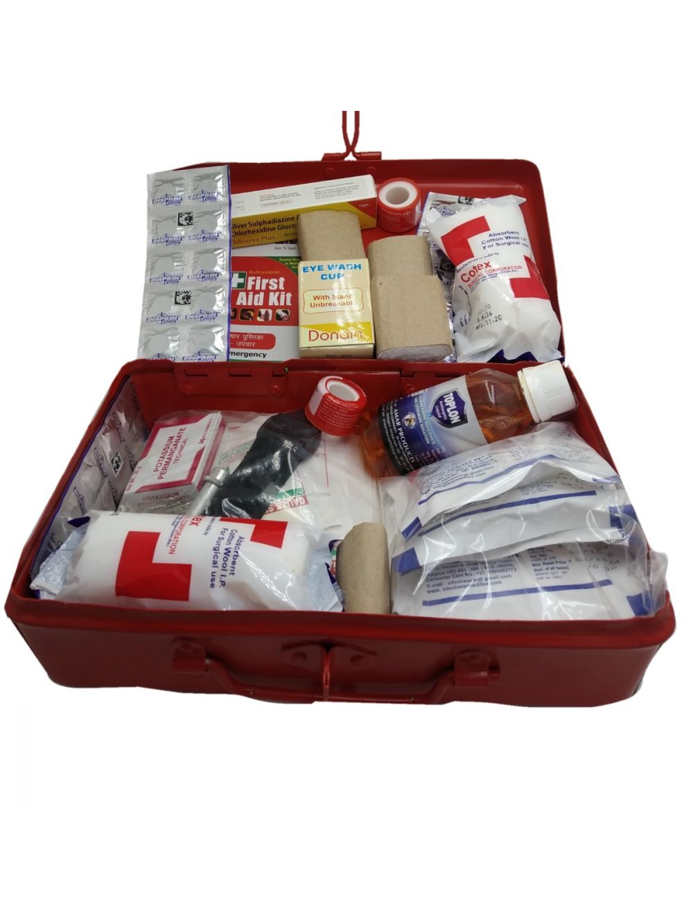 20 items in a first aid kit