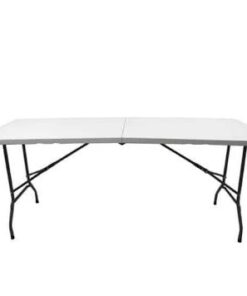 Totally Home Rectangle Folding Table 6 seater