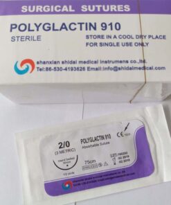 Alternative view of Suture 2/0 Violet Braided Polyglycolic Acid