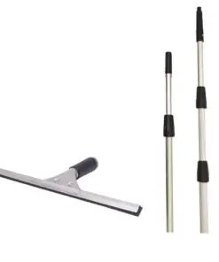 35cm Window Squeegee & 2.5 Meter Aluminium Telepole E-LINE