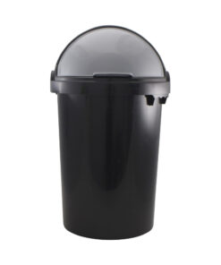 50L Black Dustbin
