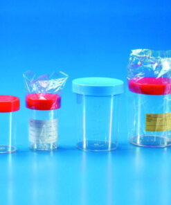 Kartell Screw Cap Container 60 mL 39 x 65 mm for Urine and Biological Specimen (Pack of 600)