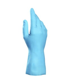 Latex Gloves Vital 117 size 9, blue, inside velouris