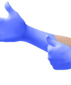 Ansell Microflex, size 9½-10 (XL) Nitrile glove, Blue, Powder-Free, Non-Sterile, 295mm, Pack of 10x50