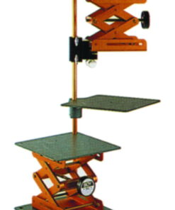 Rudolf Retort Stand Plate Type 133 200x200 mm, for Application on Frames