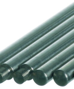 BOCHEM Support Rods M 10, 750 x 13 mm, with thread, 18/10 steel