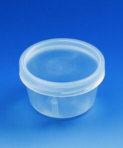 BRAND Screw-Cap Jars 30 ml, PP Conical Form, D. 57 mm, H. 32 mm, Pack of 500