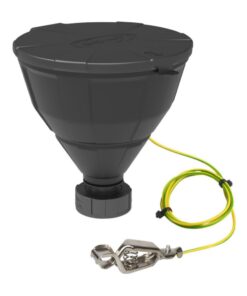 SCAT Funnel "ARNOLD" with Lid V2.0 S60/61 Electrostatic Conductive