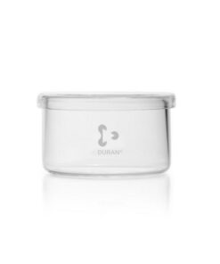 DWK Duran Low Form Jar with Loose Cover, Diam 100 mm x 60 mm Height