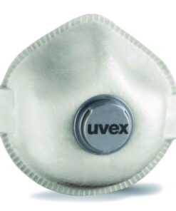Uvex Fine Dust Filtering Half Mask Silv-Air Exxcel 7232 High-Performance FFP2, Pack of 3