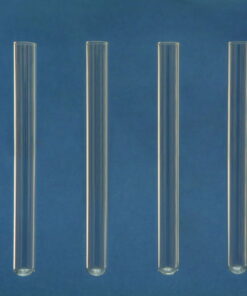 Hecht Test Tubes, Soda Glass, Without Rim, 10 x 100 mm, Pack of 100