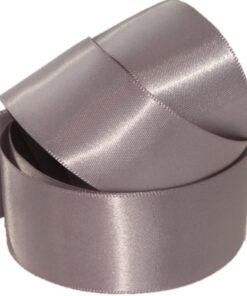 DFS Steel Pewter (10mm) Satin Ribbon