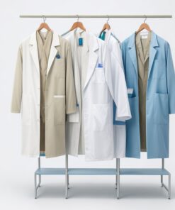 old fashioned Lab coat