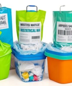 Sharps Transport Container SharpSafety 8-��H X 2-�� D X 4-�� W Inch 1 Quart Red Case ...