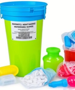 oakridge products 2.2 liter size needle disposal container | personal