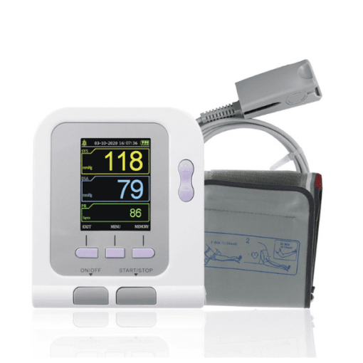 Blood Pressure Meter 08A With Spo2 Probe & Adaptor – Safetyboot4u