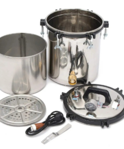 Portable Stainless Steel Autoclave Steam Sterilizer 18L
