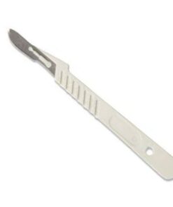 Surgical Blade Stainless Steel with Plastic Handle No 10 Blade – Pack of 10