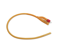 Hitecare Foley catheter - latex - 2 way - Silicon coated - 3-5ml x 310mm - black, FG8