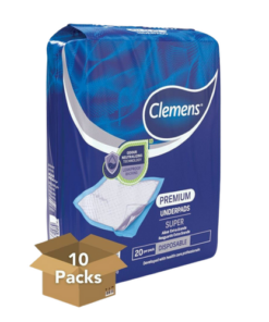 Clemens Disposable Underpad / Linen Save60cm x 90cm (PeBox = 10 Packs)(200pcs)