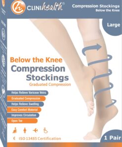 Compression Stockings Below the Knee Class 2 Orange – Medium