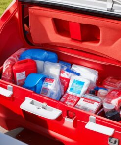 6 pack empty first aid kit bag
