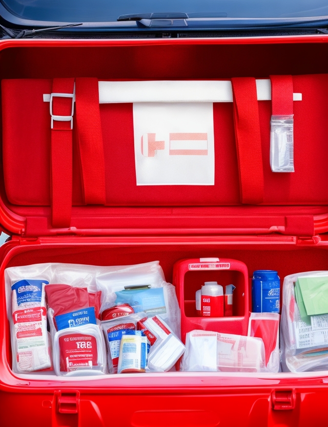 a first aid kit