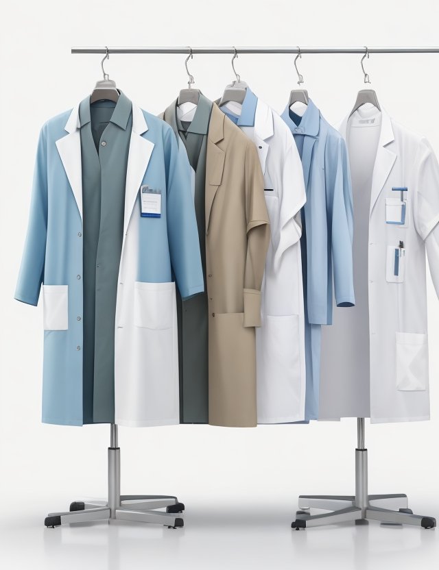 lime green Lab coat