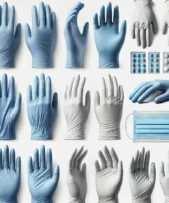 clean gloves and sterile gloves