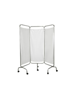 Mobile Bed Screen 3 Fold With Curtains Bd743oe 74/3