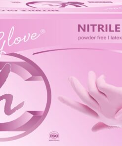 Nitrile Gloves Powder Free – 100s Clinihealth Small Pink