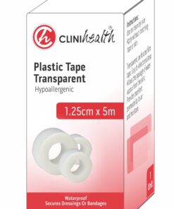 Plastic Tape Transparent 1.25cm x 5m – Singles