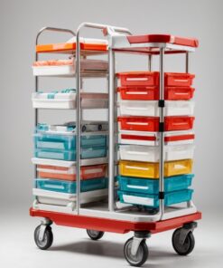 hospital bedside trolley